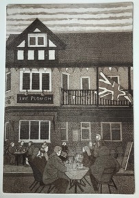  Etching titled Jubilee for sale
